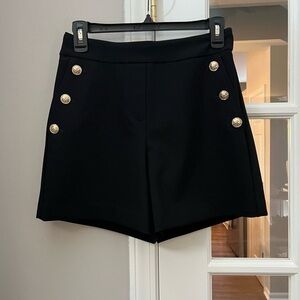New Size 6 Stretchy Rachel Zoe Elegant Black Women's Shorts